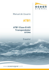 Ocean Signal ATB1 Clese B AIS Manual De Usuario