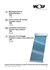 Wolf TRK Serie Instrucciones De Montaje