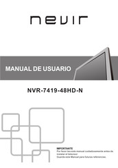 Nevir NVR-7419-48HD-N Manual De Usuario