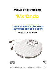 Mx Onda MX-DM119 Manual De Instrucciones