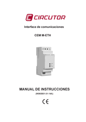 Circutor CEM M-ETH Manual De Instrucciones