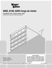 Wayne Dalton TorqueMaster Plus 8100 Instrucciones De Instalación Y Manual Del Propietario