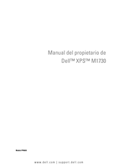 Dell XPS M1730 PP06XA Manual Del Propietário