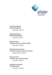 Elster Instromet RVG-ST Manual De Instrucciones