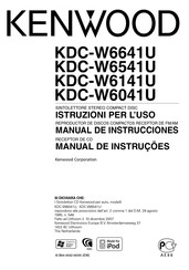 Kenwood KDC-W6541U Manual De Instrucciones