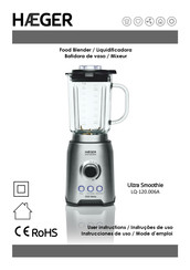 HAEGER Ultra Smoothie LQ-120.006A Instrucciones De Uso