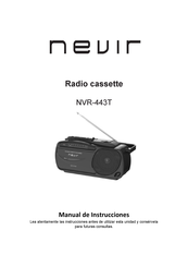 Nevir NVR-443T Manual De Instrucciones