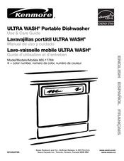 Sears Kenmore ULTRA WASH 665.1776 Serie Manual De Uso Y Cuidado