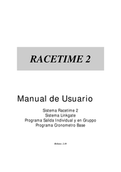 Micro Gate RACETIME 2 Manual De Usuario