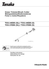 Hitachi Koki Tanaka TCG 27EBSS Instrucciones De Manejo