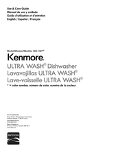 Sears Kenmore ULTRA WASH 665.1327 Serie Manual De Uso Y Cuidado