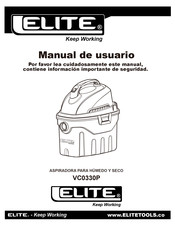 Elite VC0330P Manual De Usuario