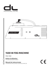 DL FOG-1502 Manual De Instrucciones