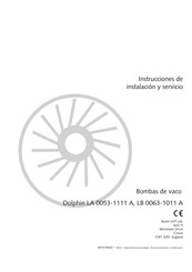 BUSCH Dolphin LB 0063-1011 A Instrucciones De Instalación Y Servicio