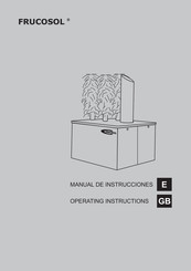 Frucosol SV-1000 Manual De Instrucciones