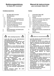 Compur Monitors Statox 501 Manual De Instrucciones