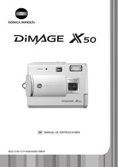 Konica Minolta DiMAGE X50 Manual De Instrucciones