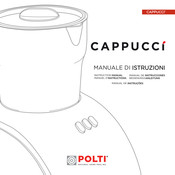 POLTI CAPPUCCI' Manual De Instrucciones