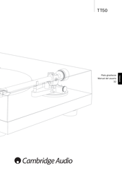 Cambridge Audio TT50 Manual Del Usuario