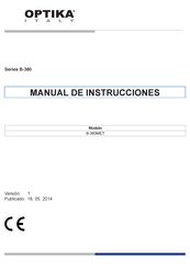Optika Italy B-383MET Manual De Instrucciones