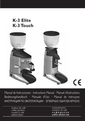 Compak K-3 Elite Manual De Instrucciones