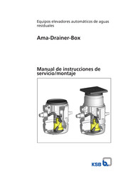 KSB Ama-Drainer-Box Manual De Instrucciones De Servicio/Montaje