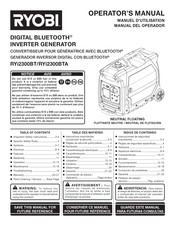 Ryobi RYi2300BT Manual Del Operador