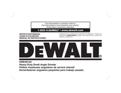 DeWalt DWE46102 Manual De Instrucciones