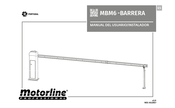 Motorline MBM6 Manual Del Usuario / Instalador