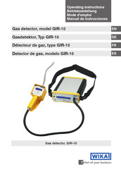 WIKA GIR-10 Manual De Instrucciones