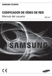 Samsung Techwin SPE-101 Manual Del Usuario