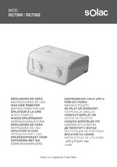 SOLAC DC7500 Instrucciones De Uso