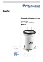 Delta OHM HD2013UA Manual De Instrucciones