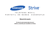 Samsung Strive SGH-A687 Serie Manual Del Usuario