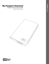 Western Digital My Passport Essential Manual Del Usuario