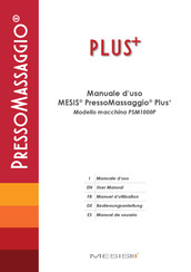 Mesis PressoMassaggio PLUS+ Manual De Usuario