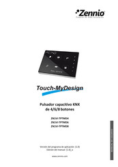 Zennio Touch-MyDesign ZN1VI-TPTMD4 Manual De Usuario