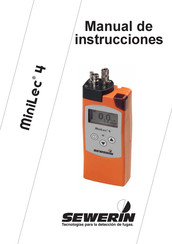 Sewerin MiniLec 4 Manual De Instrucciones