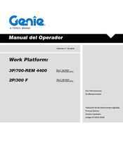 Genie 3P/700-REM 4400 Manual Del Operador