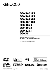 Kenwood DDX4053BT Manual De Instrucciones