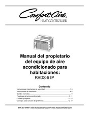 COMFORT-AIRE RADS-51P Manual Del Propietário