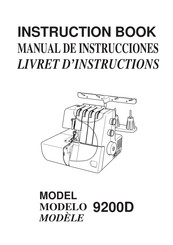 Janome 9200D Manual De Instrucciones