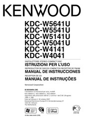 Kenwood KDC-W5041U Manual De Instrucciones