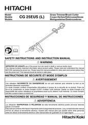 Hitachi Koki CG 25EUSL Manual De Instrucciones