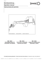 DINSE DIX MET 300 Instrucciones De Servicio
