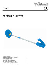 Velleman Treasure Hunter CS50 Manual Del Usuario