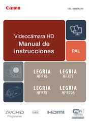 Canon LEGRIA HF R76 Manual De Instrucciones