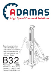 ADAMAS B32-2m Instrucciones De Uso