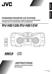 JVC RV-NB10W Manual De Instrucciones