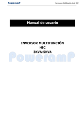 Poweramp HIC 3KVA-5KVA Manual De Usuario